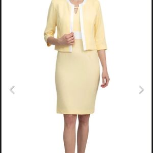 Studio One New York 66370 Fitted Short Cocktail Jacket Dress Size: 10